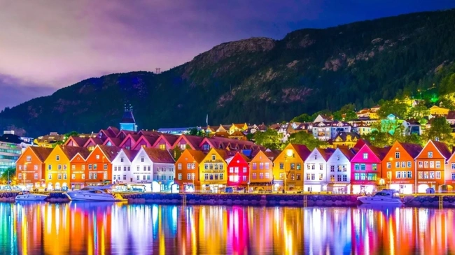 Το Μπέργκεν στη Νορβηγία
