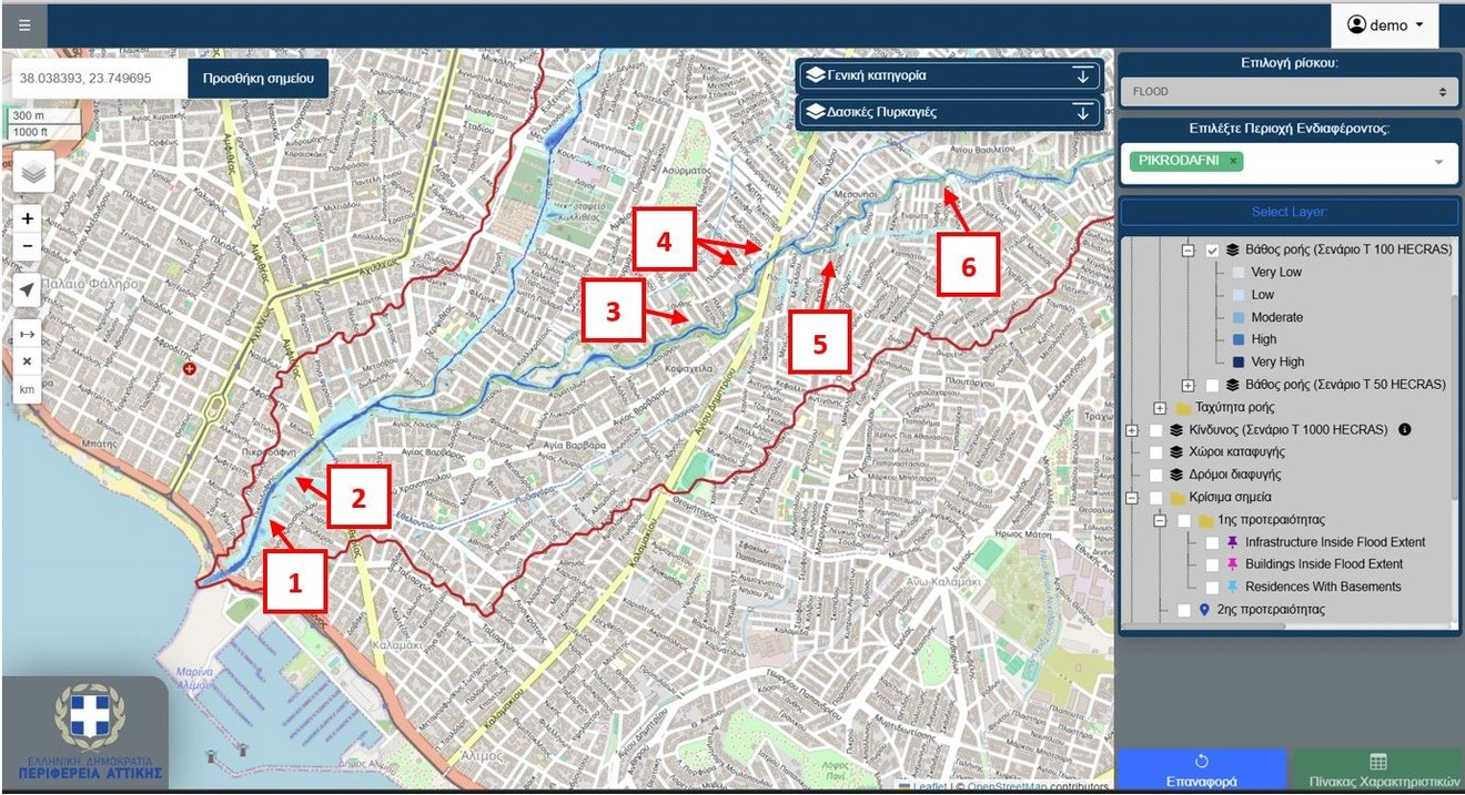 Πλημμύρα Πικροδάφνη