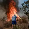 Φωτιά στην Κερατέα