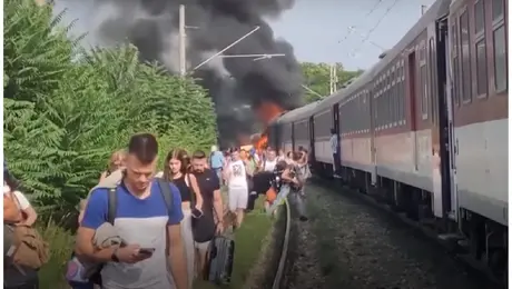 Σύγκρουση τρένου με λεωφορείο στη Σλοβακία