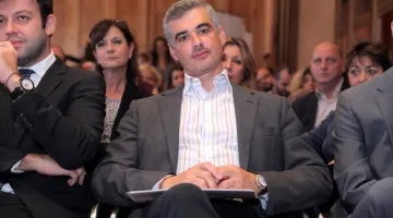 Άρης Σπηλιωτόπουλος - Συνέντευξη τύπου για την διοργάνωση του Συνεδρίου TBEX 2014 στο δημαρχείο της Αθήνας