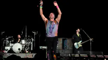 Οι Coldplay σε συναυλία τους στο Λος Άντζελες