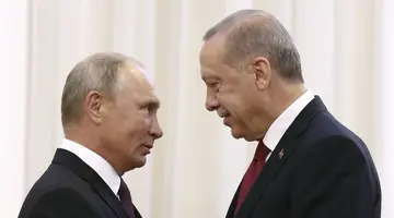 Βλαντίμιρ Πούτιν και Ρετζέπ Ταγίπ Ερντογάν
